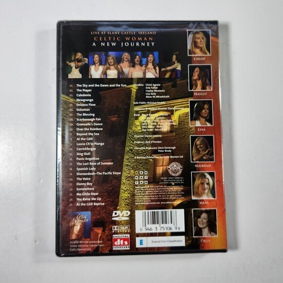 Celtic Woman A New Journey Live At Slane Castle Ireland DVD Region 1 NEW - Picture 2 of 6
